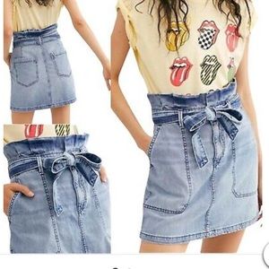 Free people high waist skirt/tank